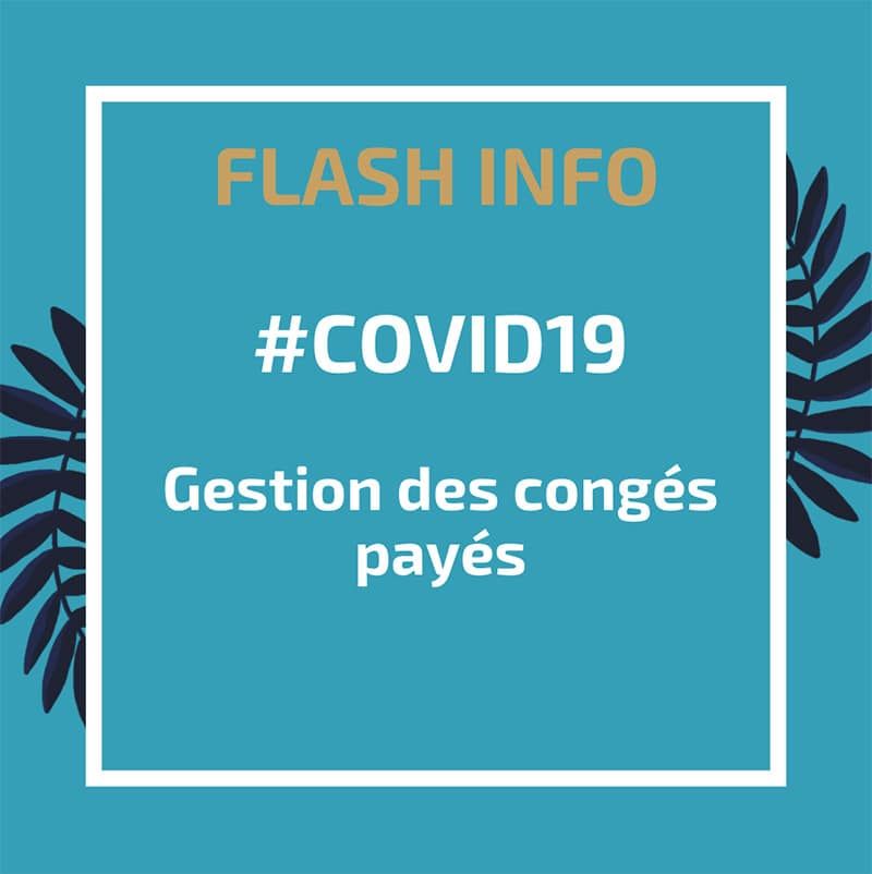 covid 19 gestion des conges payes
